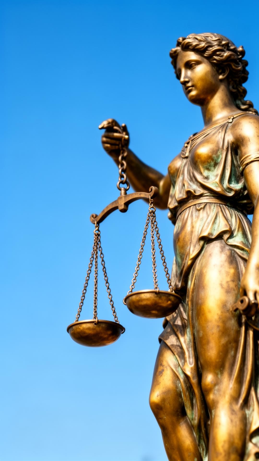Justitia mit Waage – Sinnbild für Konsumentenrecht in Österreich
